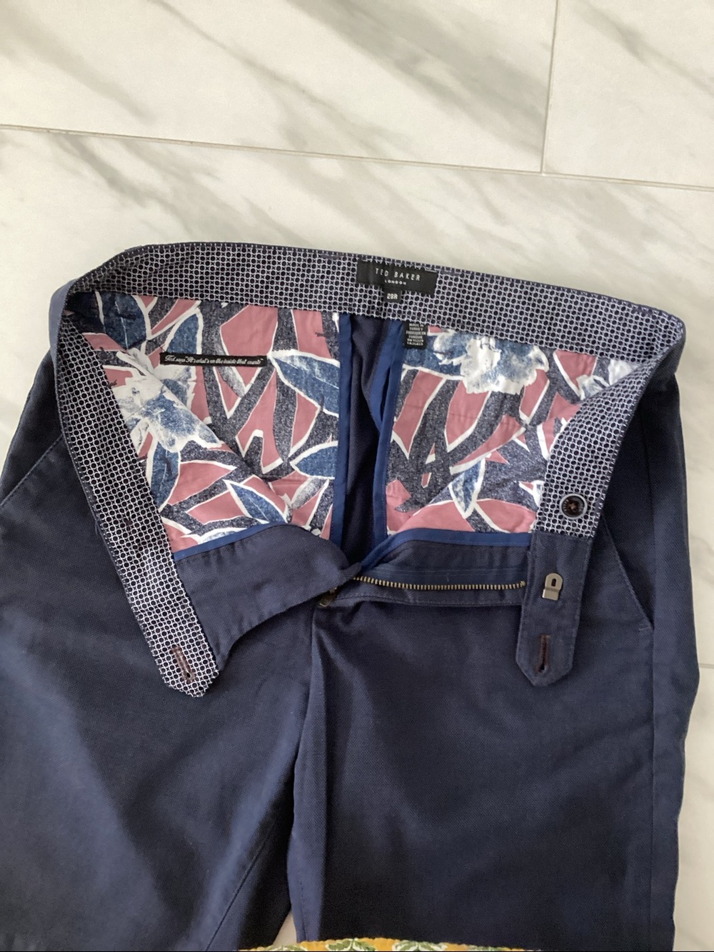NWOT . Ted Baker Navy Blue Men's Shorts